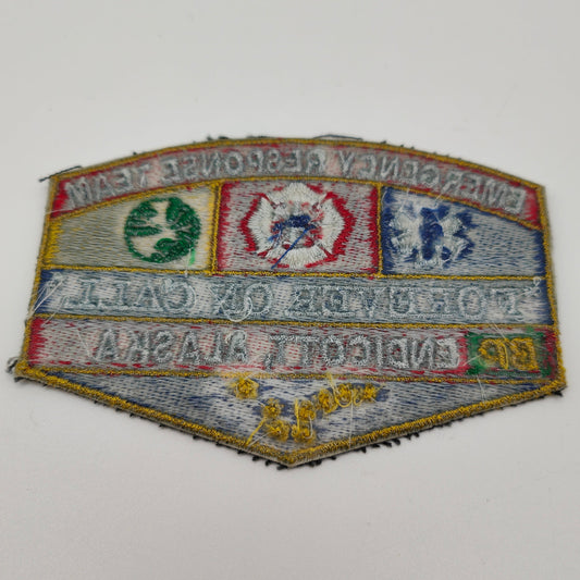 Emergency Response Team Endicott Alaska British Petrol FOREVER ON CALL Patch embroidered