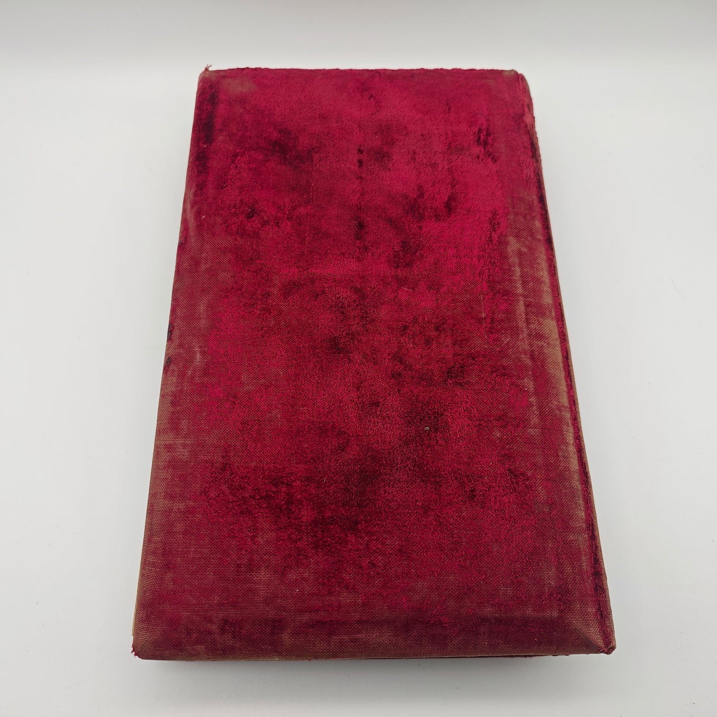 Cabinet photo album Art Nouveau application copper velvet red photos 1900 soldiers wedding civil imperial era gold edge gold edge antique nostalgia