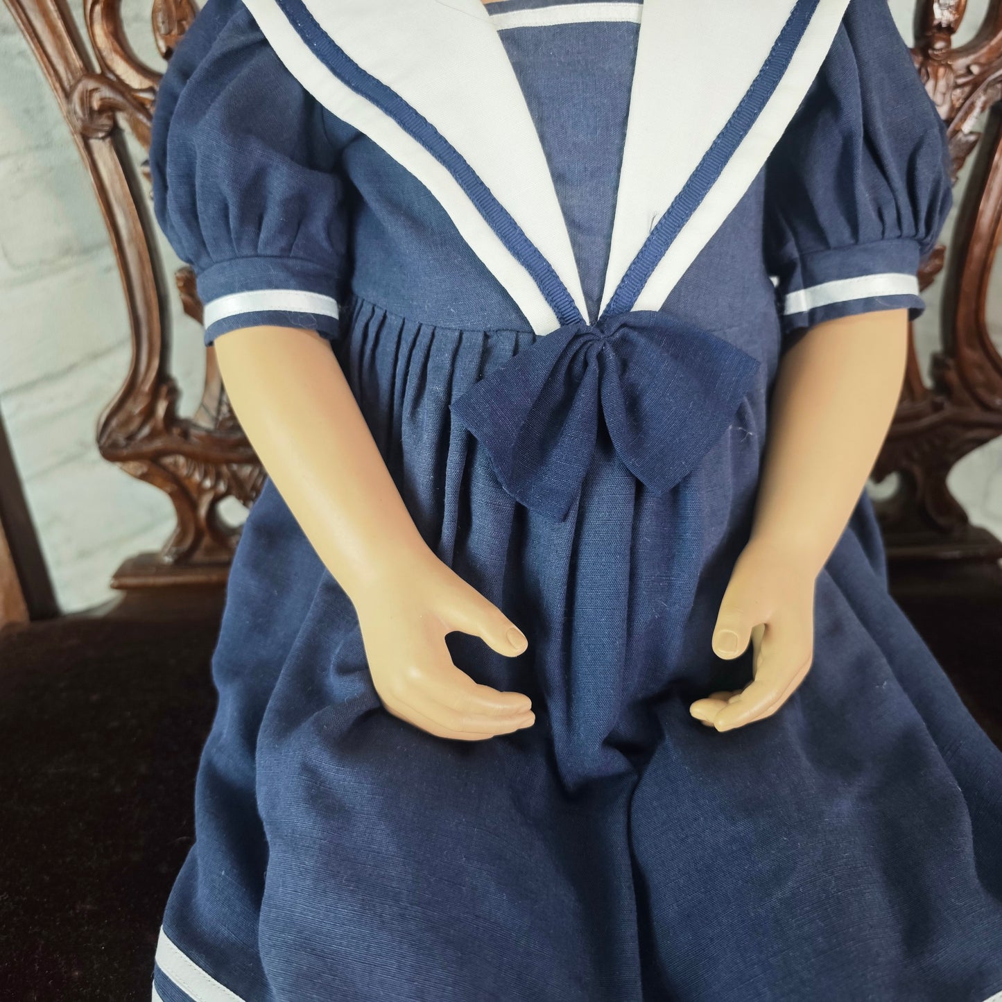 Artist doll "Annika" AR Teckenburg collector's doll sitting doll 025/500 certificate OVP
