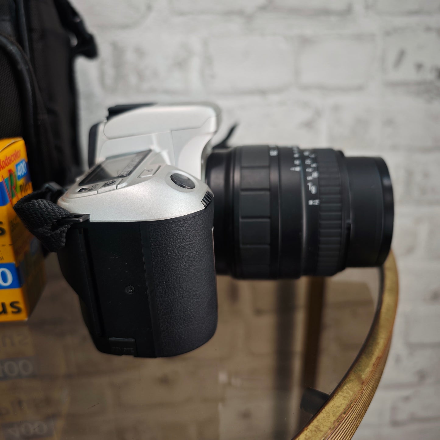 Minolta Dynax 505si Super mit Sigma 28–70mm & 70–210mm APO + 4 Filme Analogkamera Set SLR