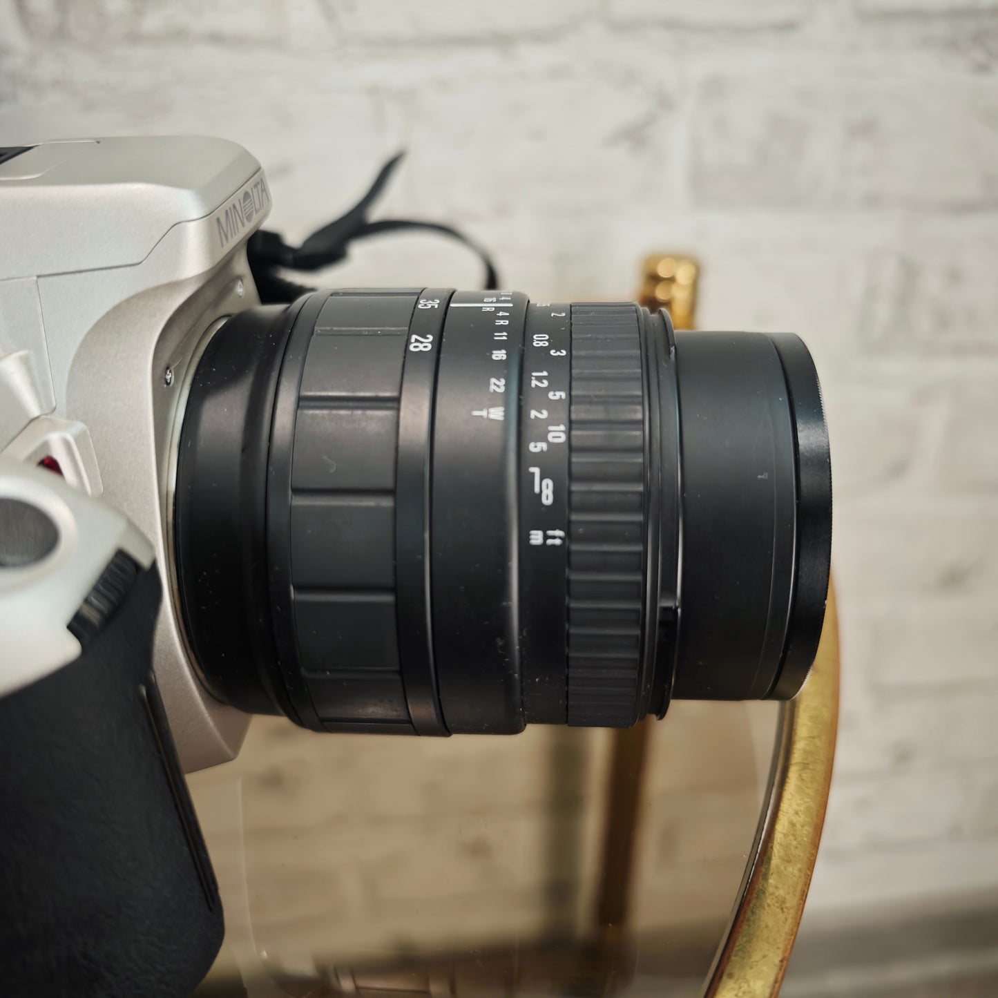 Minolta Dynax 505si Super mit Sigma 28–70mm & 70–210mm APO + 4 Filme Analogkamera Set SLR