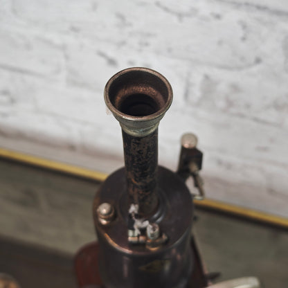 Märklin Dampfmaschine 5½ vertikal 1930er Jahre Württemberg Blech Schwungrad Dampfspielzeug antik Sammlerstück