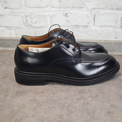 Zara Man Herren Lederschuhe Schwarz Derby Style Gr 43 Airfit Comfort Neu mit Etikett