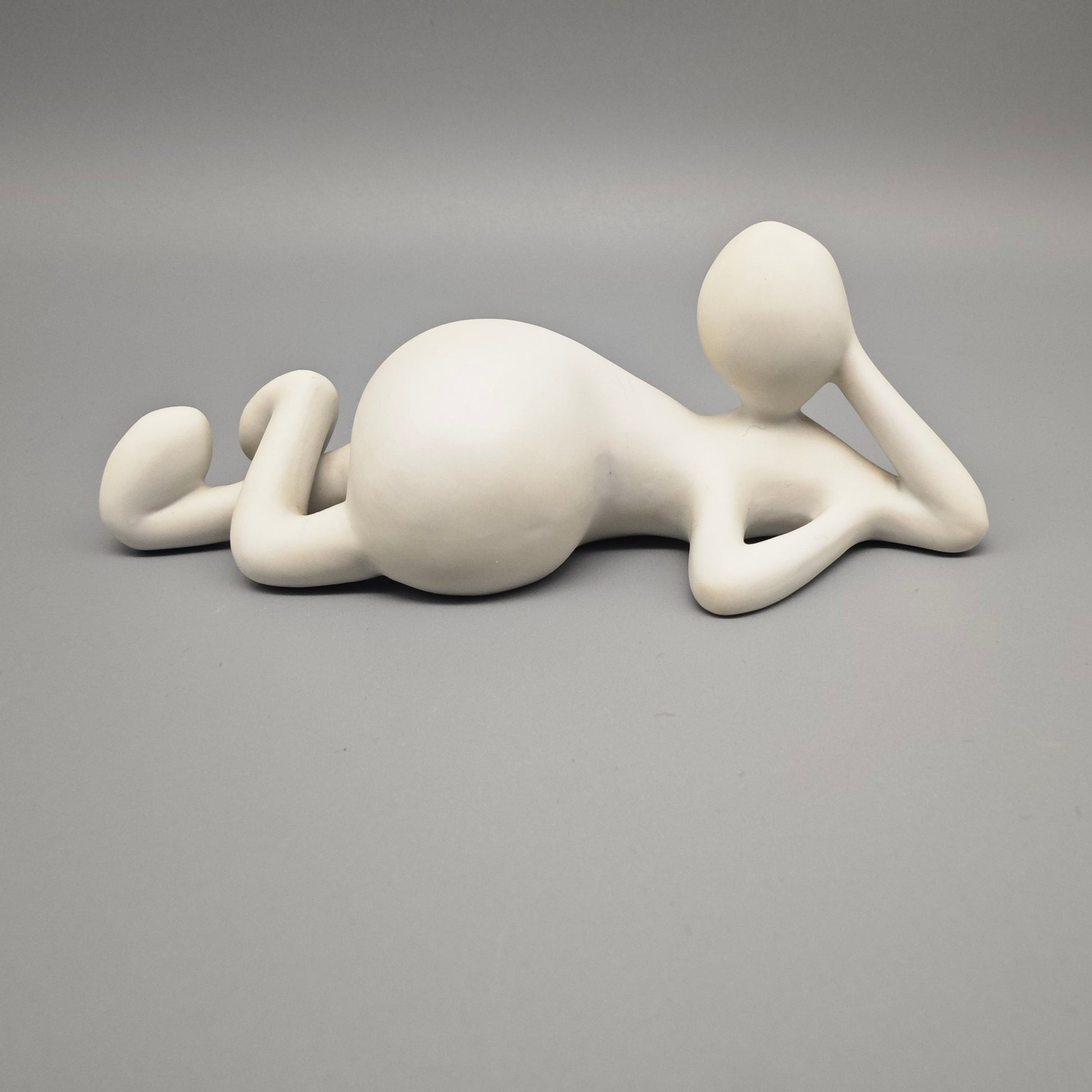 Royal Copenhagen Musica Dreamy Note Figur weiß Biscuit Porzellan Monica Ritterband moderne Deko Skulptur