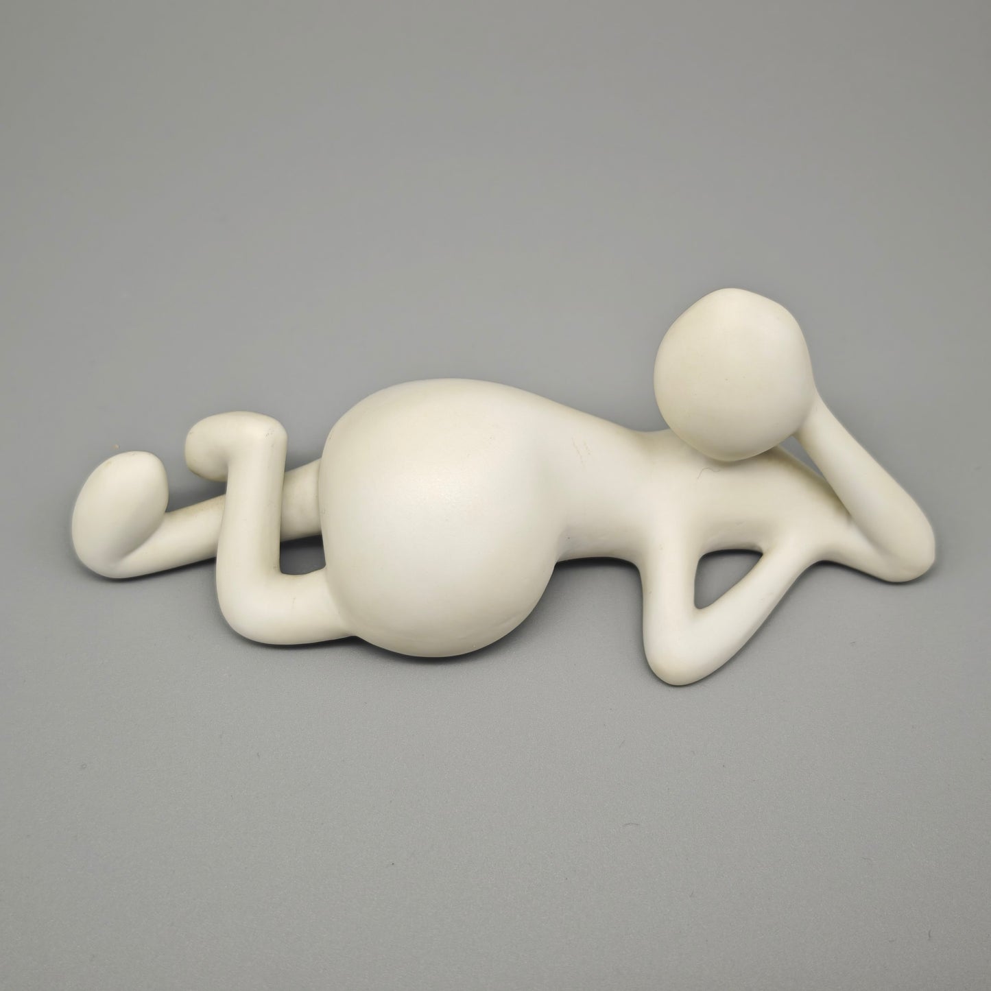 Royal Copenhagen Musica Dreamy Note Figur weiß Biscuit Porzellan Monica Ritterband moderne Deko Skulptur