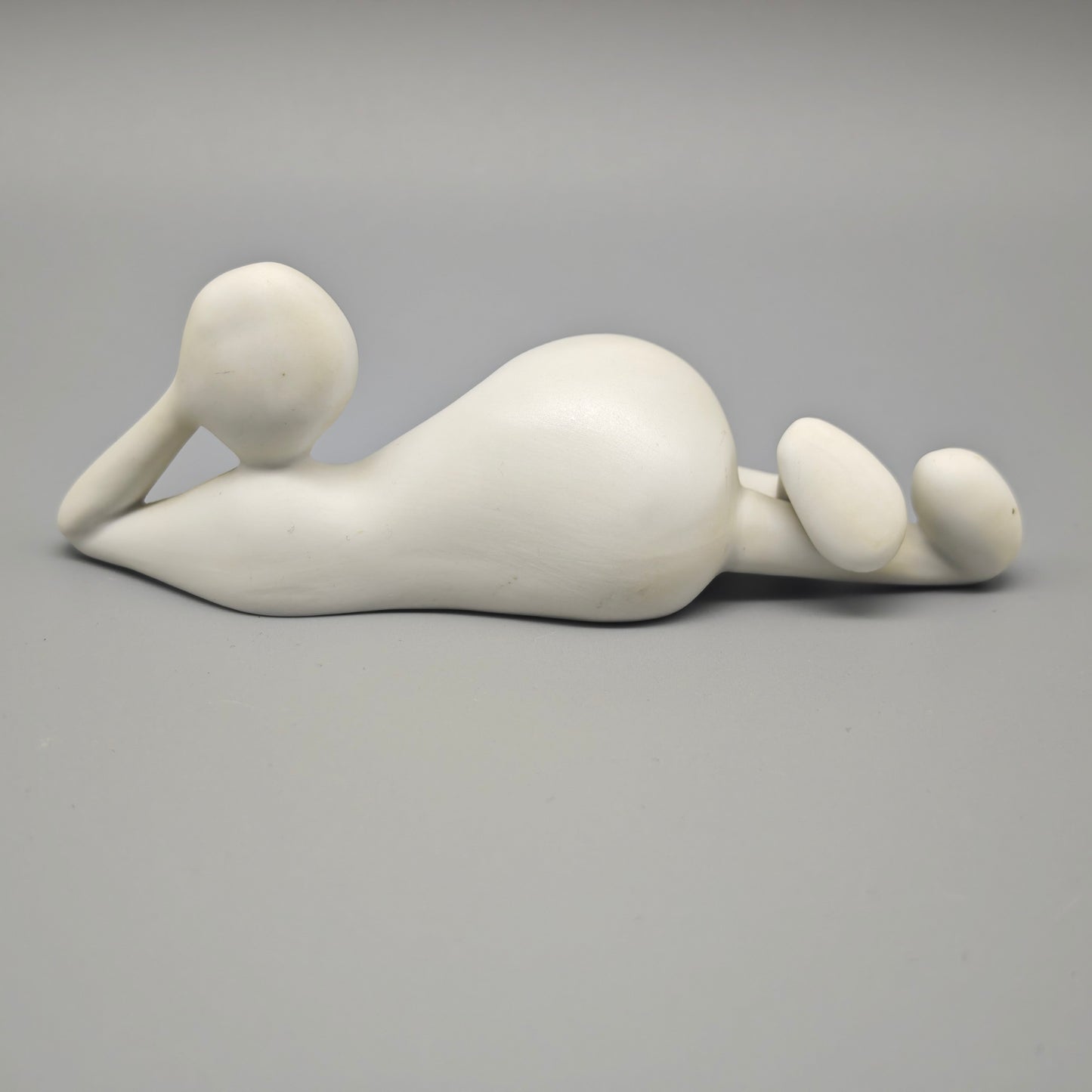 Royal Copenhagen Musica Dreamy Note Figur weiß Biscuit Porzellan Monica Ritterband moderne Deko Skulptur