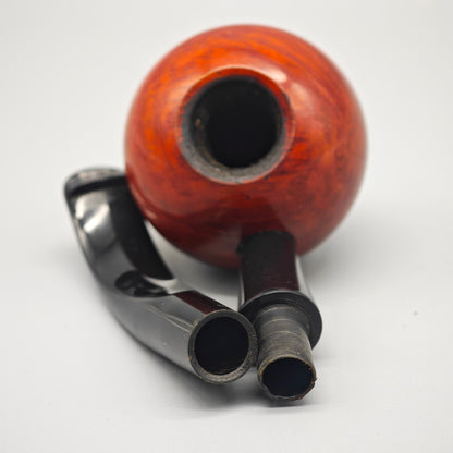 Chacom Art Pfeife Standpfeife Bruyère 16 cm handgeformter Kopf briar pipe vintage