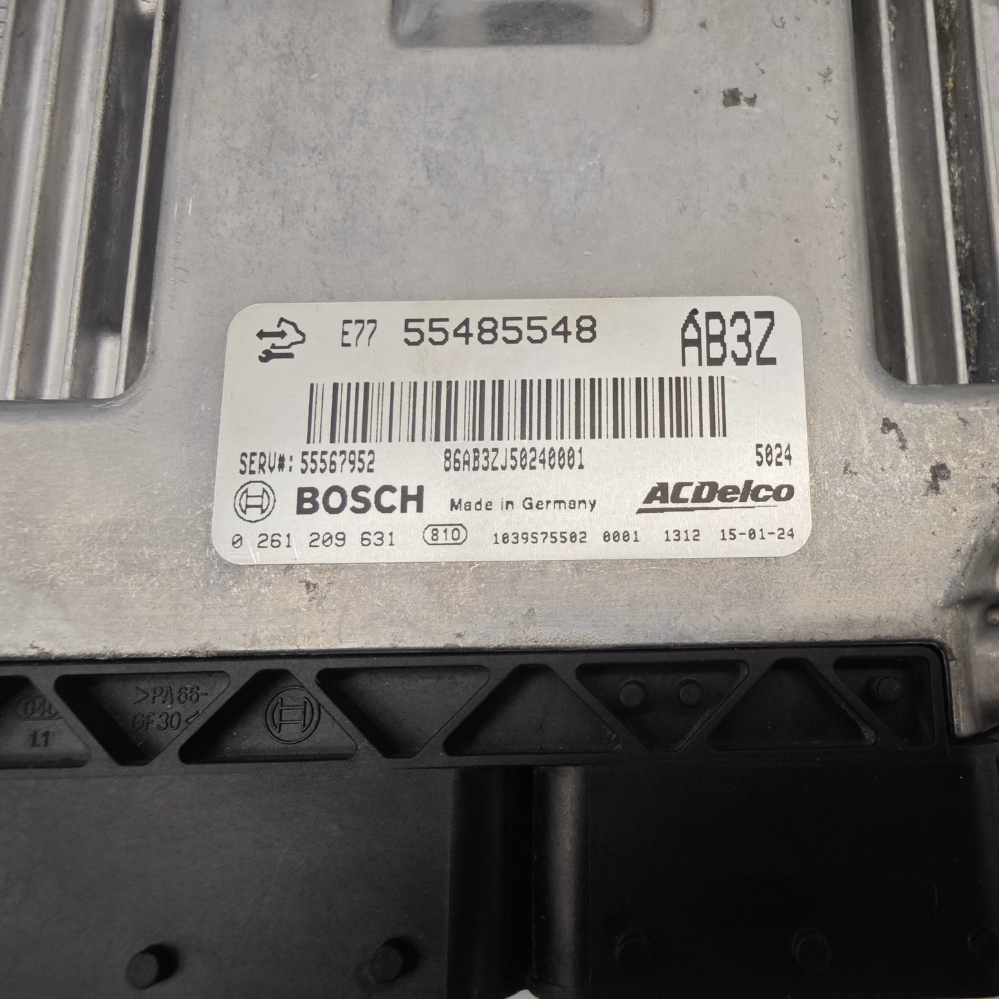 Motorsteuergerät Opel Insignia OPC 2.8 V6 Turbo 4x4 Automatik Bosch E77 55485548 Steuergerät 0261209631