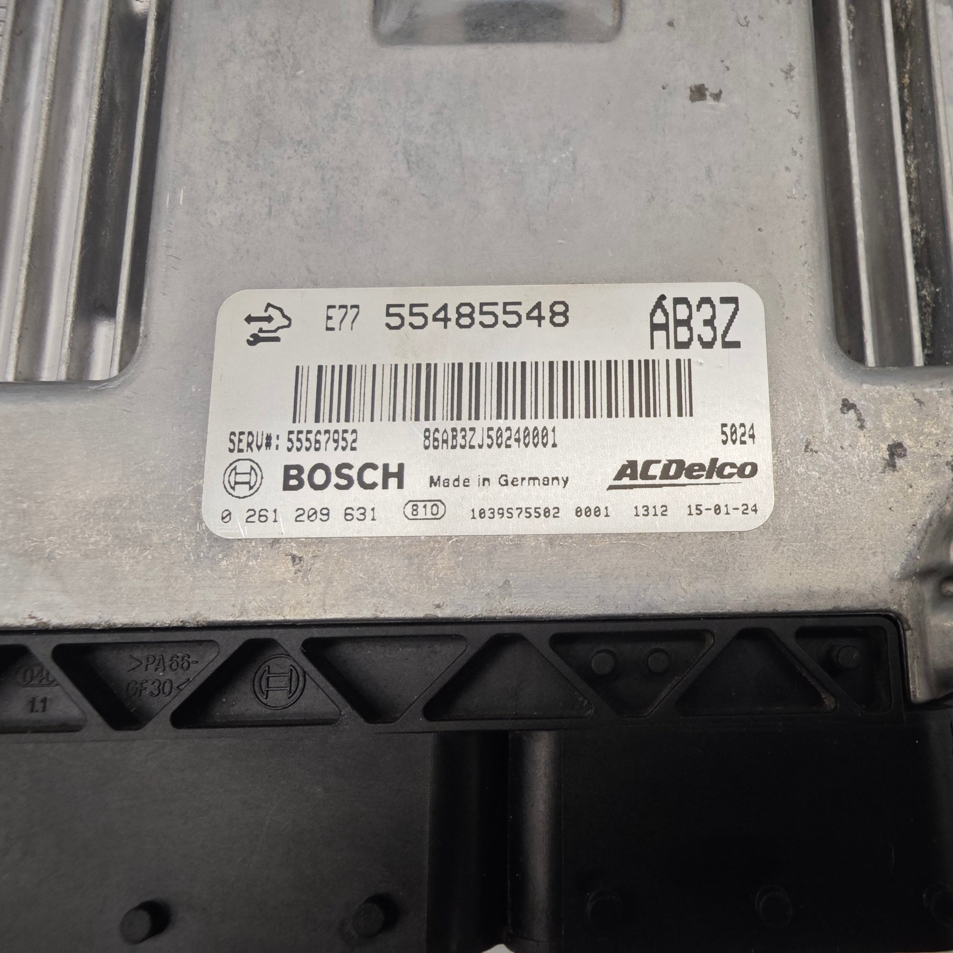 Motorsteuergerät Opel Insignia OPC 2.8 V6 Turbo 4x4 Automatik Bosch E77 55485548 Steuergerät 0261209631