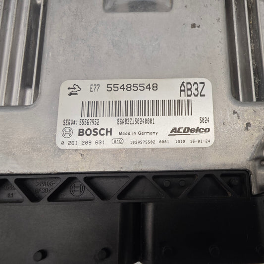 Motorsteuergerät Opel Insignia OPC 2.8 V6 Turbo 4x4 Automatik Bosch E77 55485548 Steuergerät 0261209631