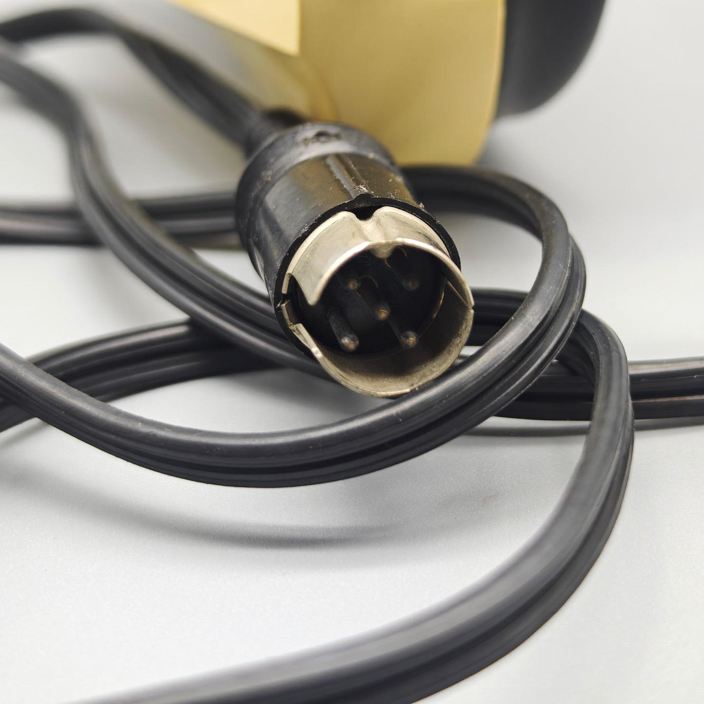 Grundig GDHS 215 Kopfhörer Over Ear 1970er Kunststoff beige schwarz vintage Audio