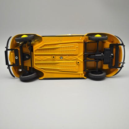 Solido VW Käfer Brezel Deutsche Bundespost gelb 1:17 Modellauto Metall Kunststoff vintage