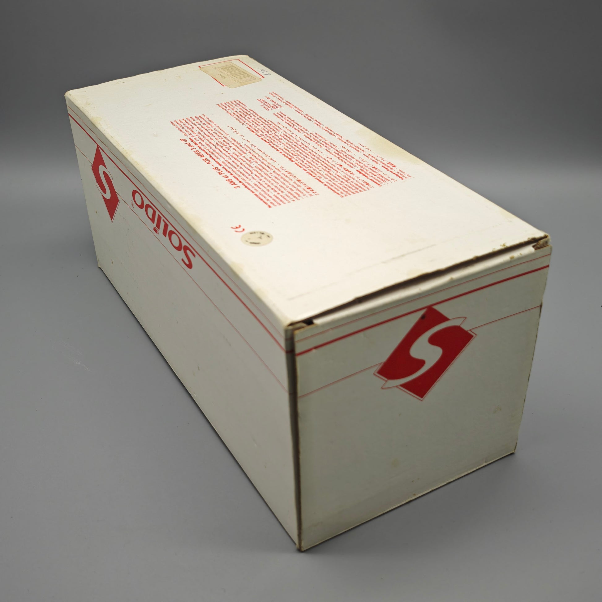 Solido VW Käfer Brezel Deutsche Bundespost gelb 1:17 Modellauto Metall Kunststoff vintage