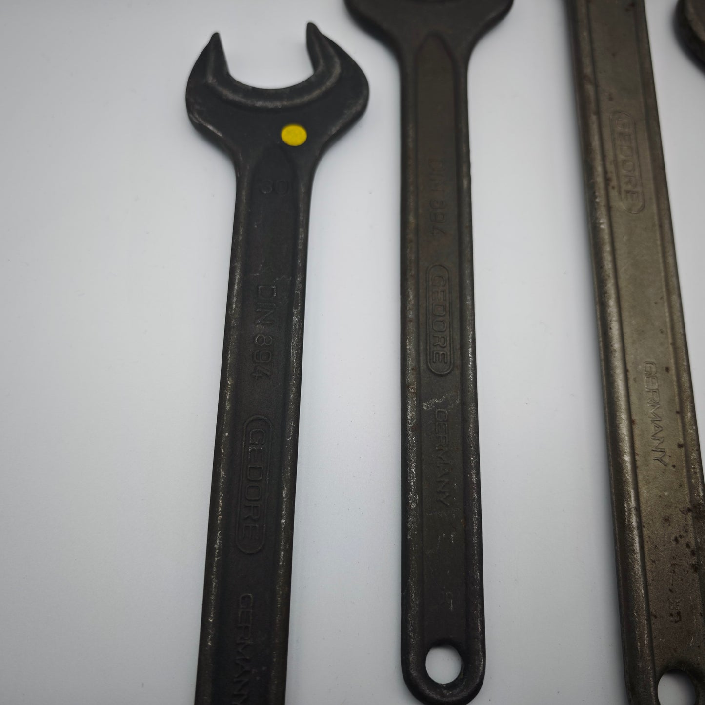 Gedore Maulschlüssel Set DIN 894 30–50 mm Stahl 5 Stück Industrie Werkzeug