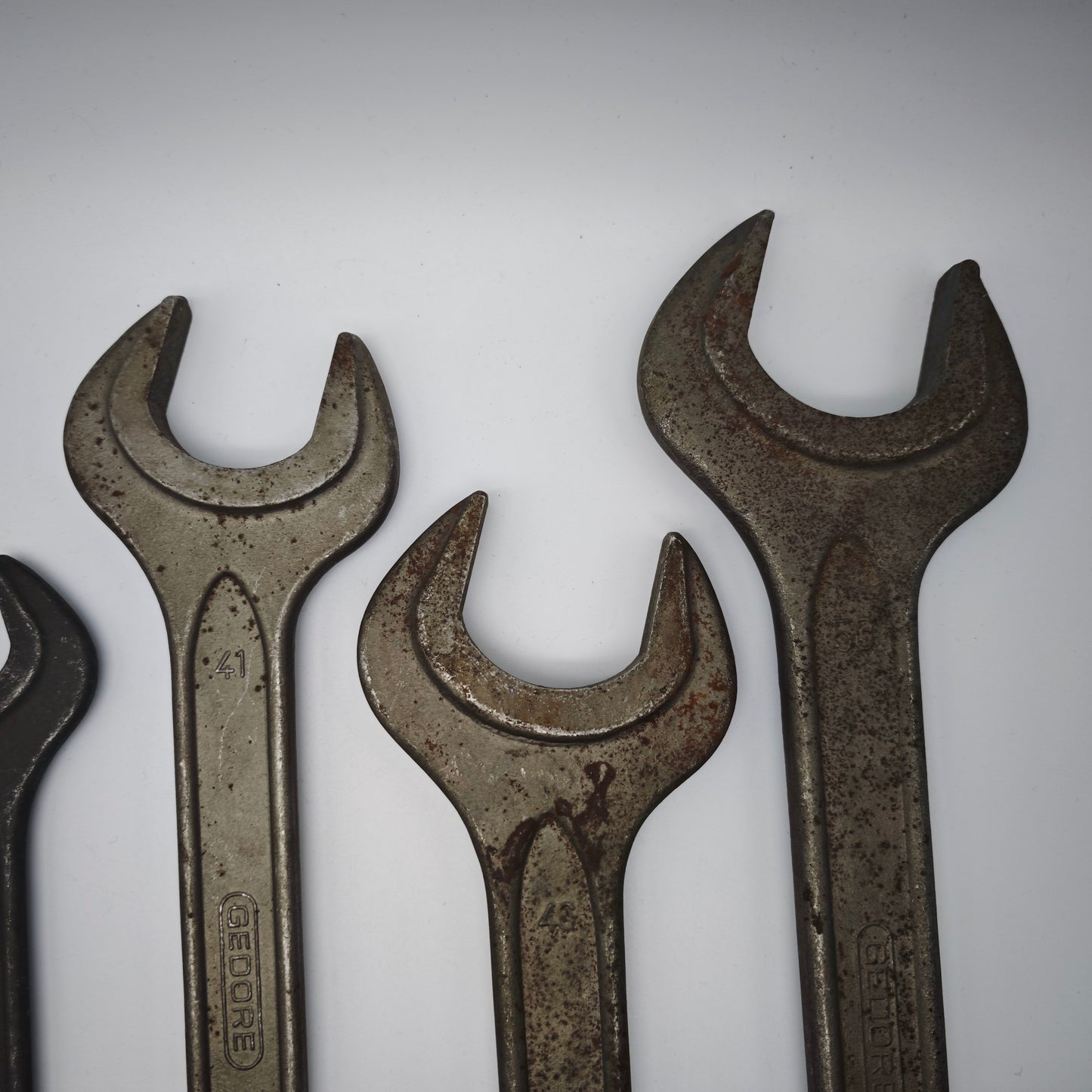 Gedore Maulschlüssel Set DIN 894 30–50 mm Stahl 5 Stück Industrie Werkzeug