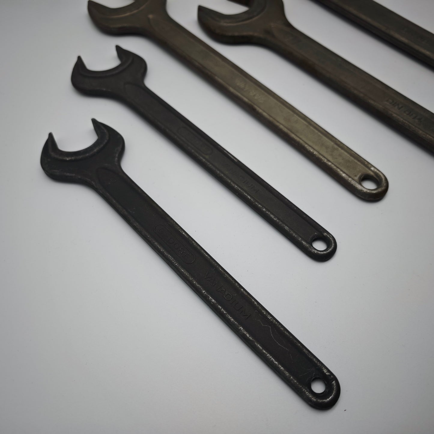 Gedore Maulschlüssel Set DIN 894 30–50 mm Stahl 5 Stück Industrie Werkzeug