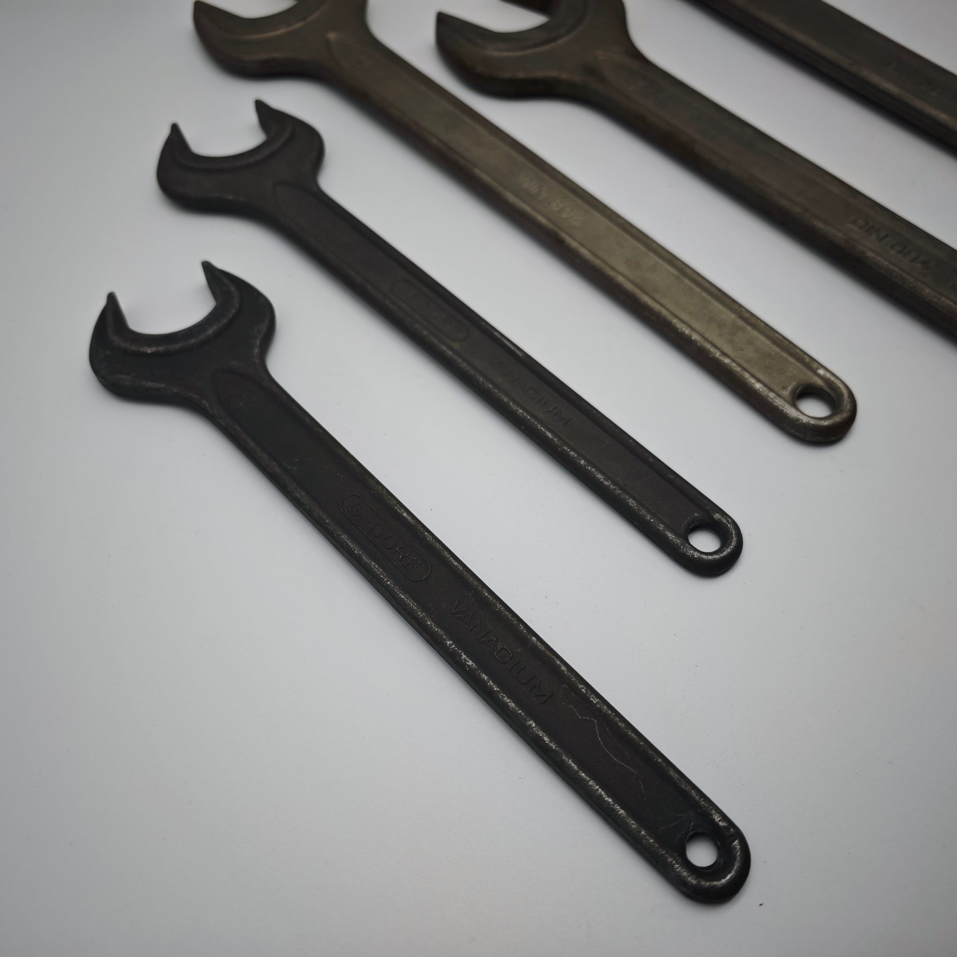 Gedore Maulschlüssel Set DIN 894 30–50 mm Stahl 5 Stück Industrie Werkzeug