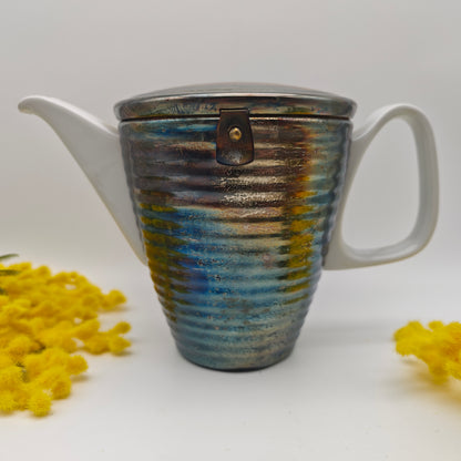 Cafetière Bauscher avec couvercle chauffant par WMF Bienenkorb pichet isotherme pichet argenté pichet isotherme Mid Century pichet chauffant café vintage