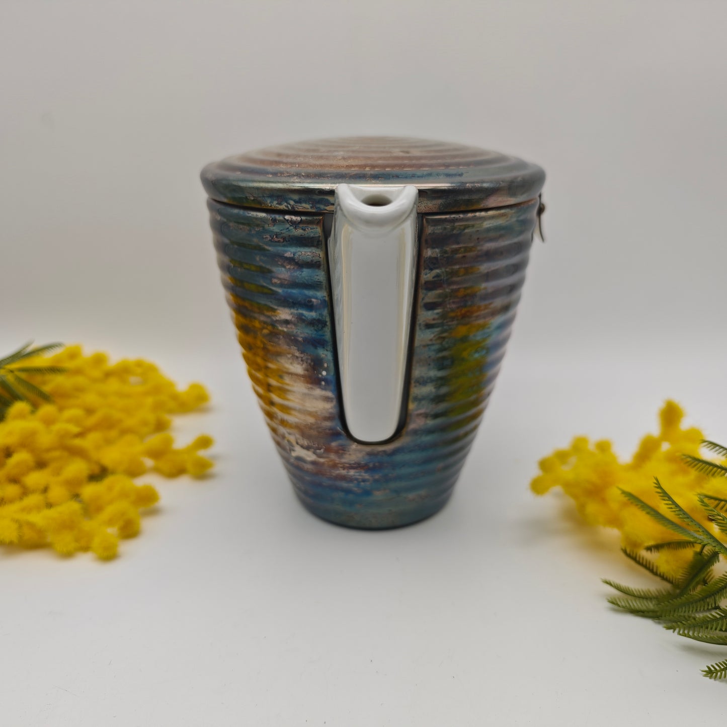 Cafetière Bauscher avec couvercle chauffant par WMF Bienenkorb pichet isotherme pichet argenté pichet isotherme Mid Century pichet chauffant café vintage