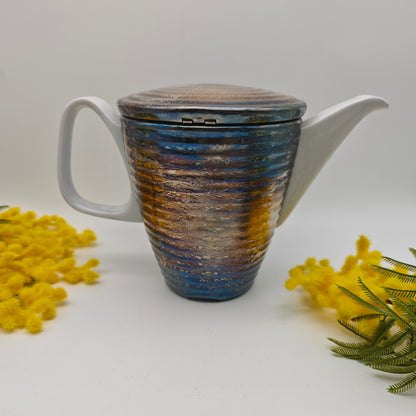 Cafetière Bauscher avec couvercle chauffant par WMF Bienenkorb pichet isotherme pichet argenté pichet isotherme Mid Century pichet chauffant café vintage