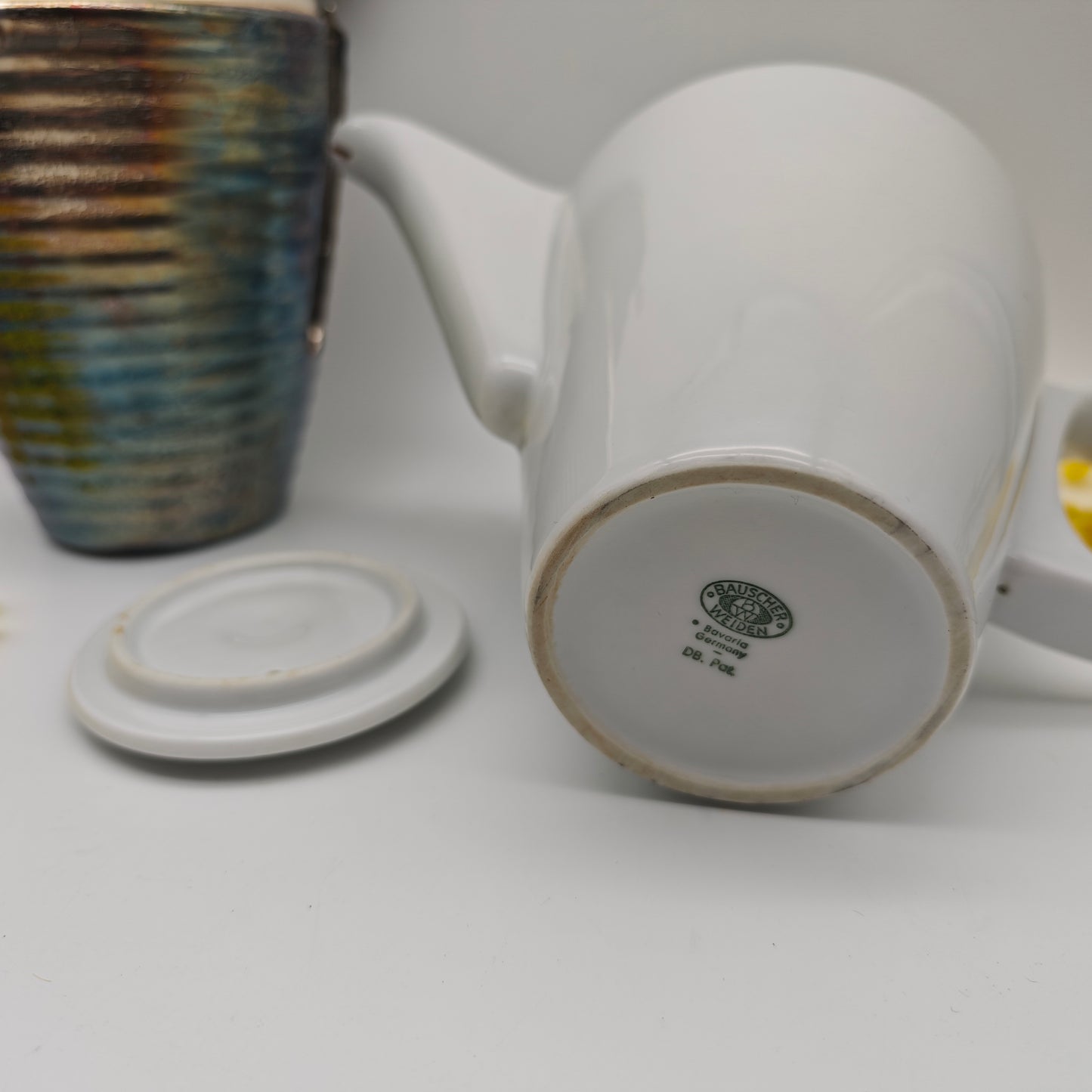 Cafetière Bauscher avec couvercle chauffant par WMF Bienenkorb pichet isotherme pichet argenté pichet isotherme Mid Century pichet chauffant café vintage