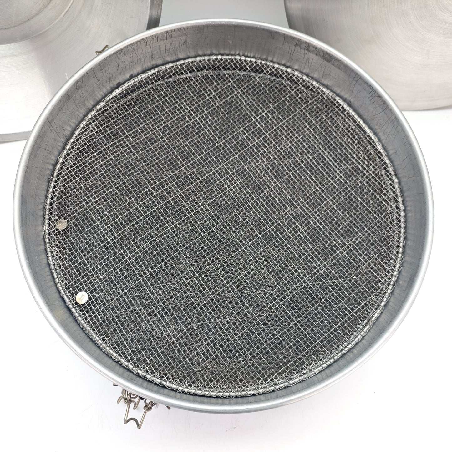 Kressner sieve, apothecary sieve, sieve set, aluminum, various inserts 143046
