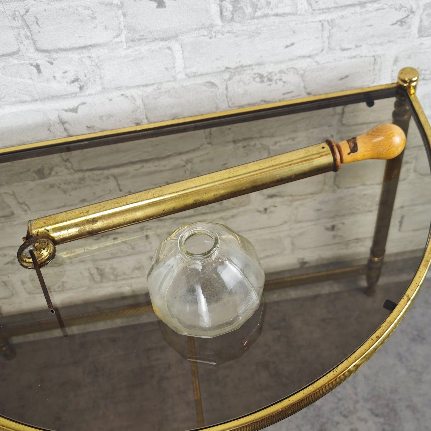 Pulvérisateur en laiton antique pour plantes, jardin, pot en verre, lutte antiparasitaire, pulvérisateur de protection des plantes, pulvérisateur de jardin, plantes d'intérieur