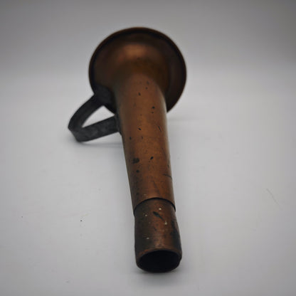 Entonnoir en cuivre antique vieux mégaphone trompette naturelle ale muller mégaphone corne de signalisation instrument de corne signal trompette curieux