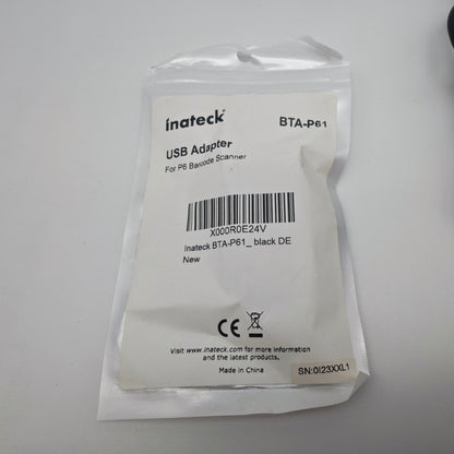 Inateck P6 Barcode Scanner Wireless 2.4 GHz 60 m Reichweite Barcode Leser