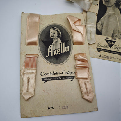 3x Axella Corselette corsets straps Perfekta 183 3/1208 vintage lingerie bodice garter belt pin-up rockabilly