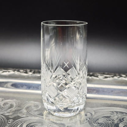 5x shot glasses stamper shot drinking glass hand-cut crystal glass lead crystal wedding dinner