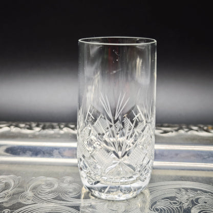 5x shot glasses stamper shot drinking glass hand-cut crystal glass lead crystal wedding dinner