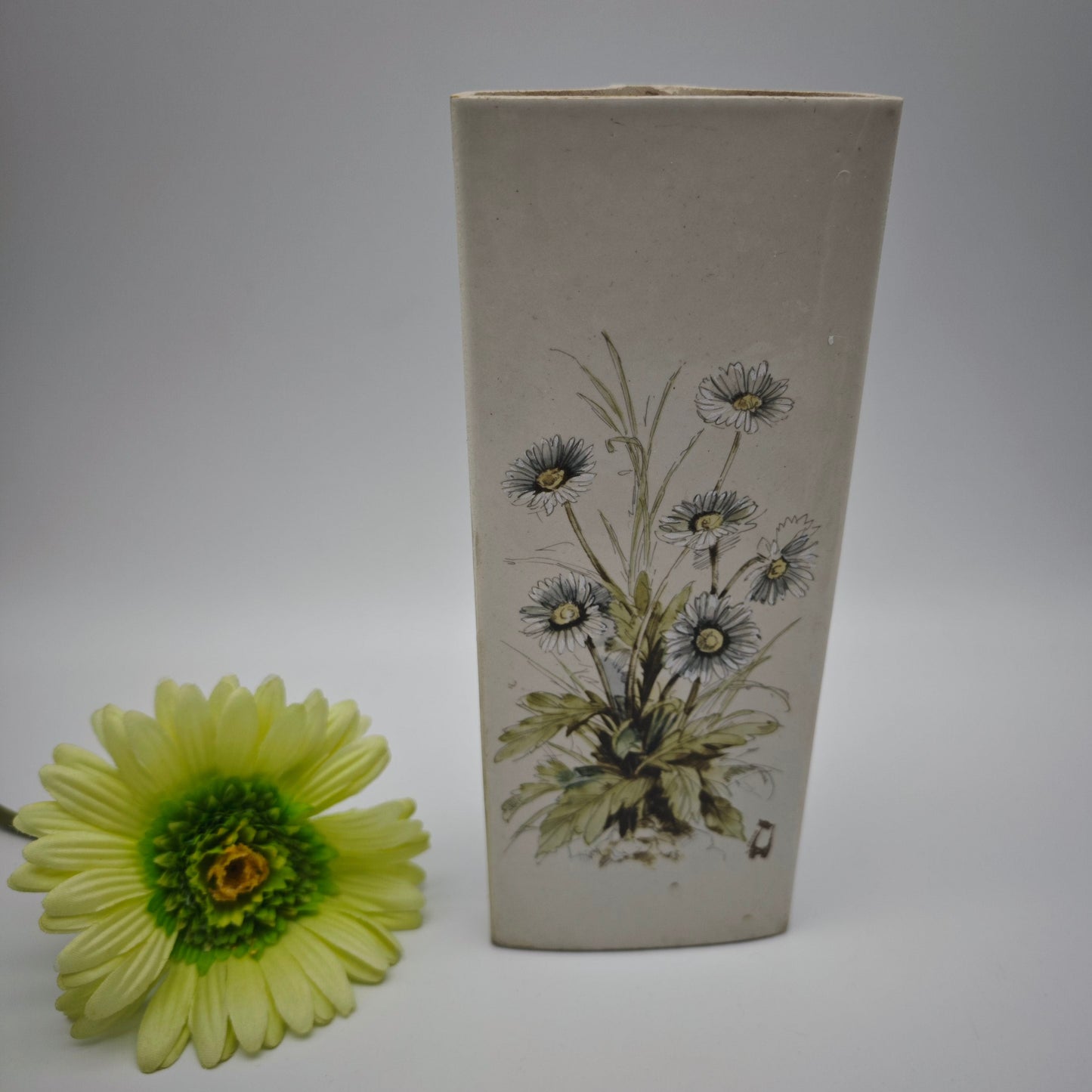 Luftbefeuchter für Heizkörper Keramik Blumenmotiv weiß Heizung Raumklima