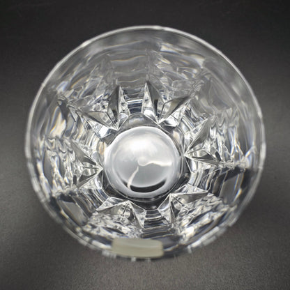 6x Cristal d'Arques Tumbler Whisky Glas Kristallglas Bleikristall vintage Trinkglas
