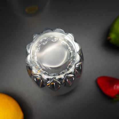 6x Cristal d'Arques verre à boire en cristal verre cristal au plomb gobelet à whisky cocktails boissons courtes vintage