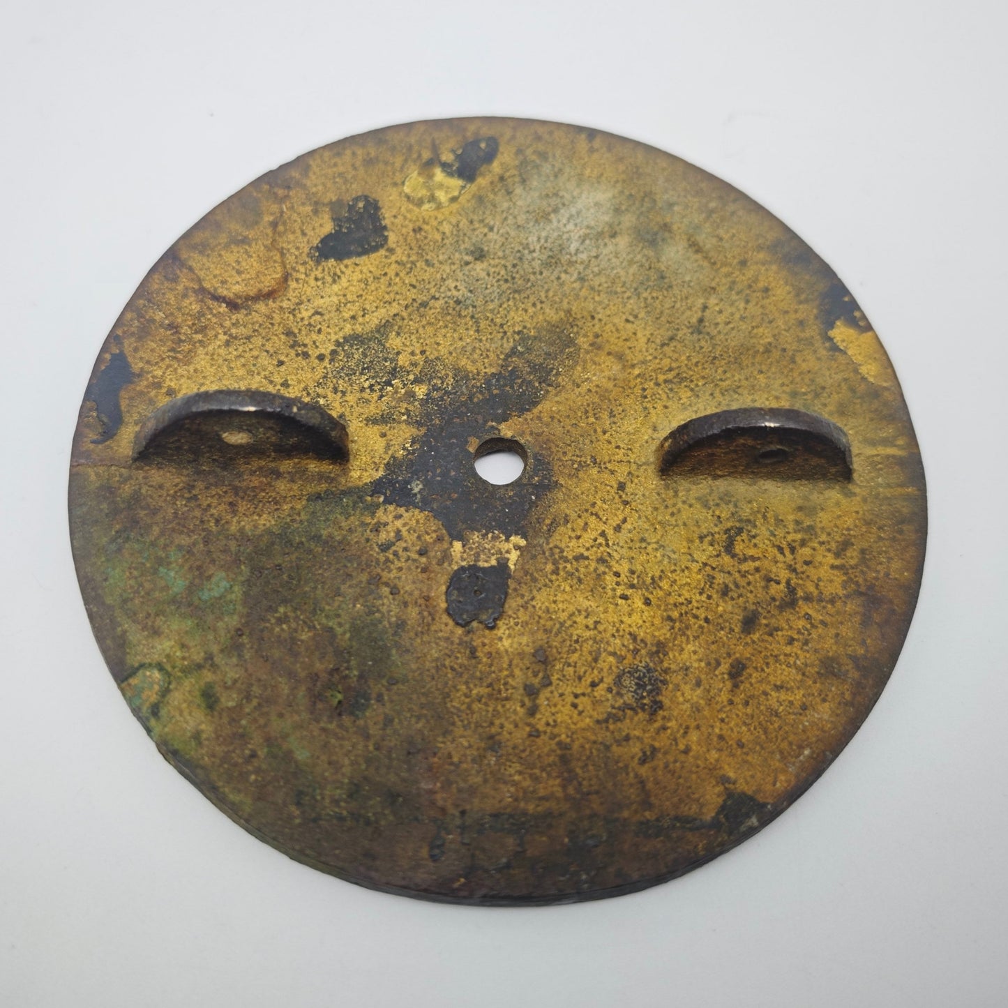 Griechische Vermessungsplakette 1968 Militär Geodäsie Trigonometrisches Netz 10 cm GYS