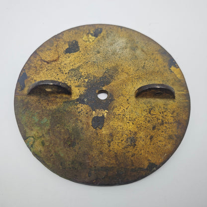 Griechische Vermessungsplakette 1968 Militär Geodäsie Trigonometrisches Netz 10 cm GYS