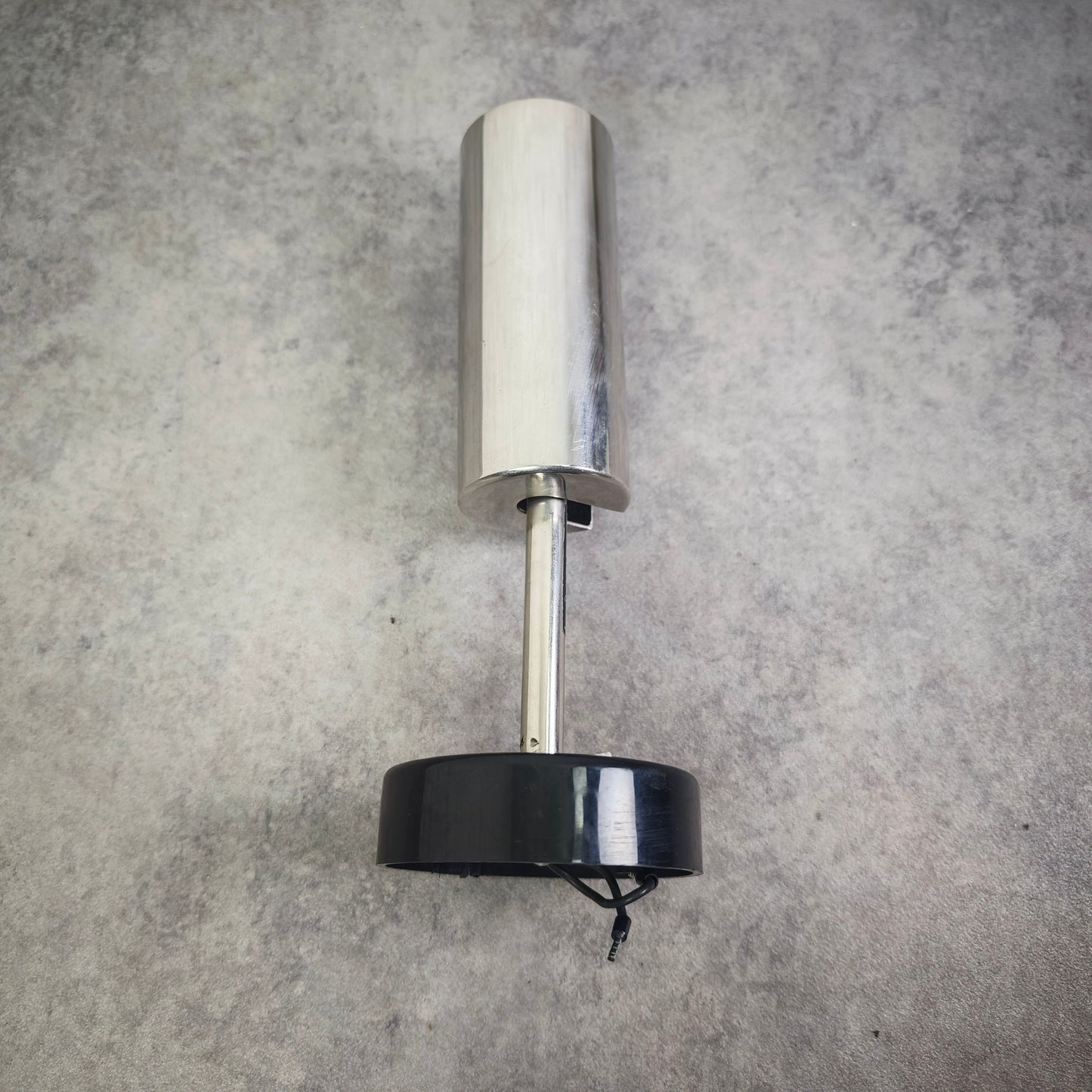 RZB Spotleuchte 80er verstellbar Chrom Vintage Lampe Loft Bauhaus Stil