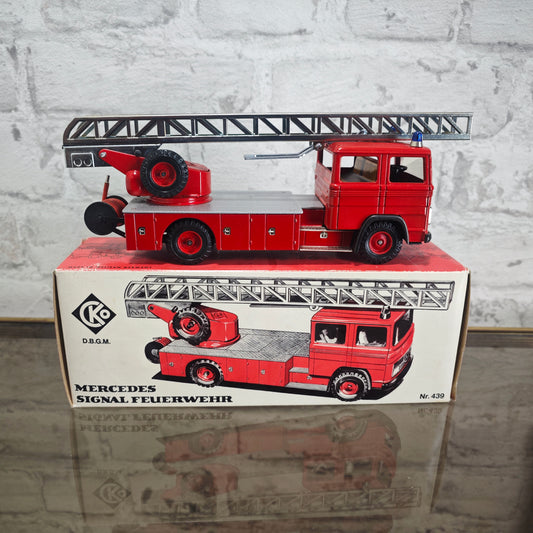 CKO Kellermann 439 Mercedes Feuerwehr Blech Friktion 60er Drehleiter LKW