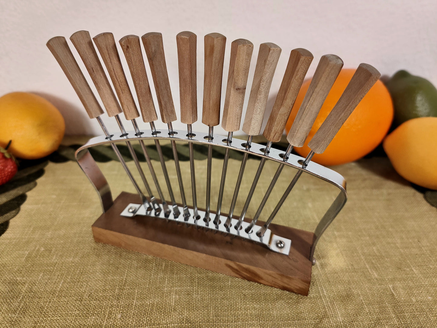 Cocktail skewers sets wooden motif Viking fish punch skewers olive skewers party skewers party forks fruit cheese fork midcentury holder party picker